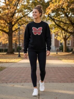 Sacred Heart University Butterfly Sweatshirt
